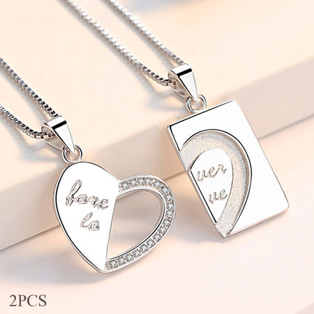 Matching Love Necklaces for Couples